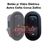 Botao Porta Vidro Eletrico Simples